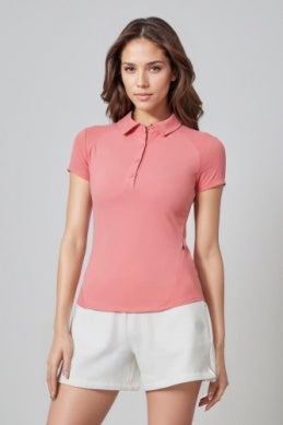 MPG Vital Short Sleeve Polo Women's (pink)