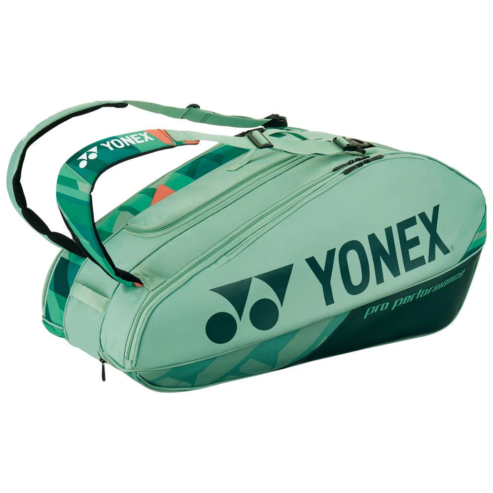 Yonex Pro 9-Pack Racquet Bag (Olive Green)