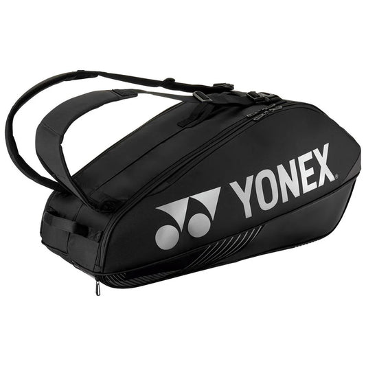 Yonex Pro 6-Pack Racquet Bag (Black)