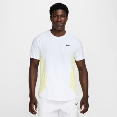 Nike Court Dri-Fit Advantage Slam Shirt Men’s (White/Yellow)