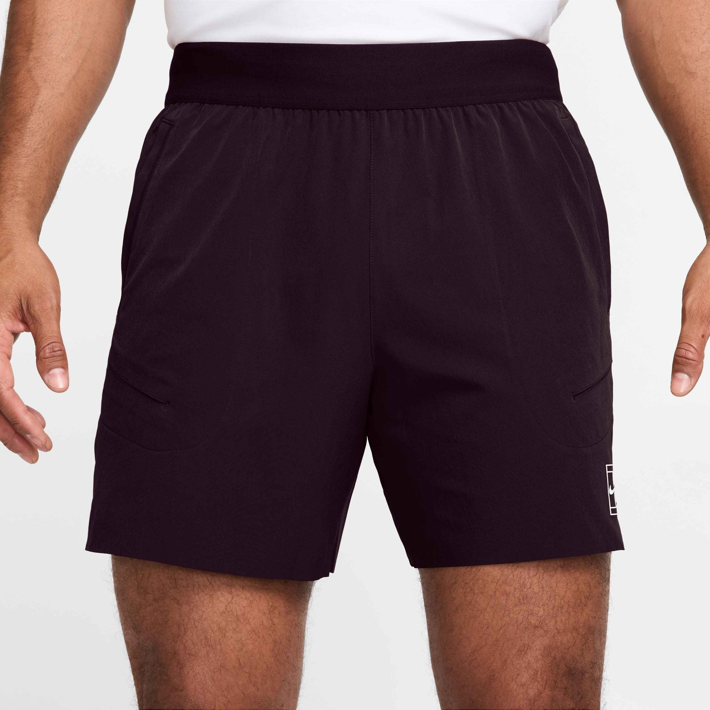 Nike Court Dri-Fit Advantage 6" Short Men’s (Burgandy)