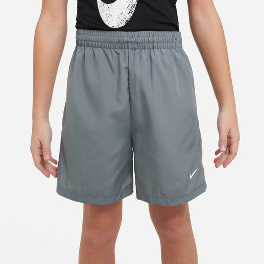 Nike Dri-Fit Multi Woven Boys Short (Grey)