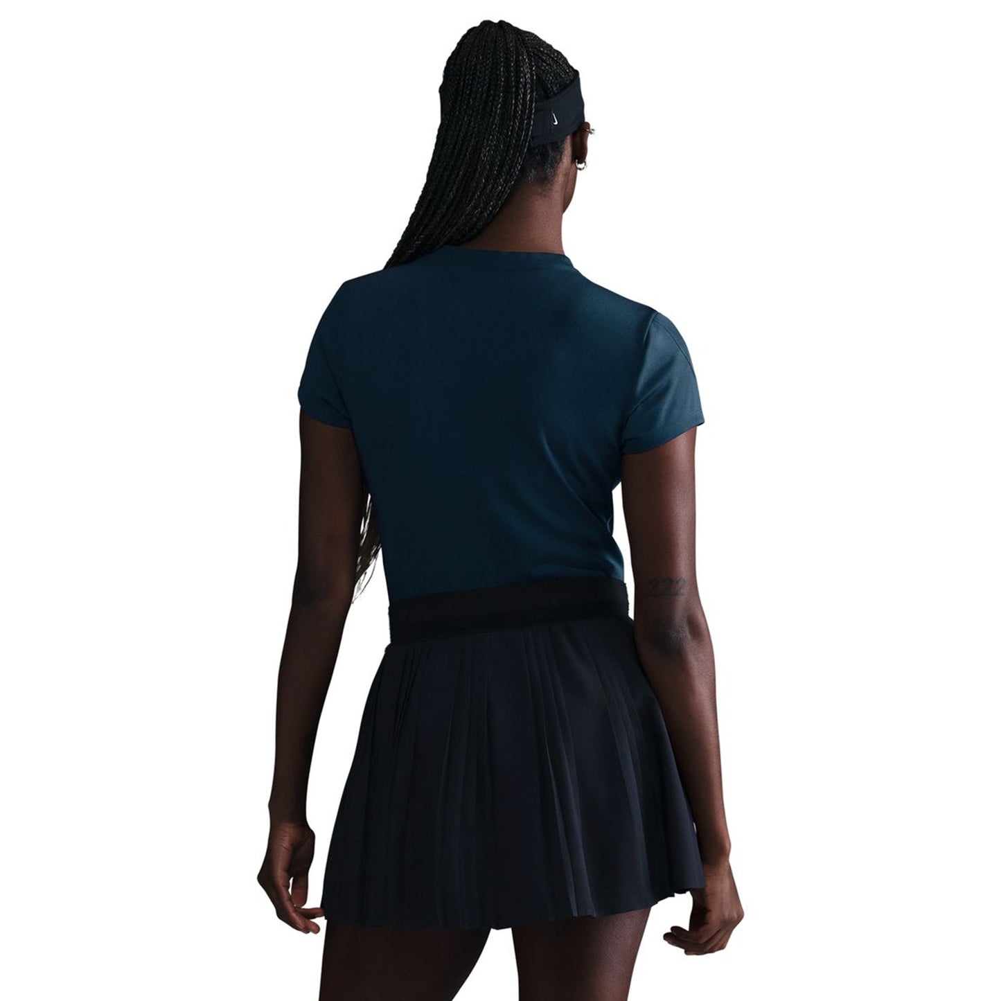 Nike Court Dri-Fit Advantage SS Top (Navy)