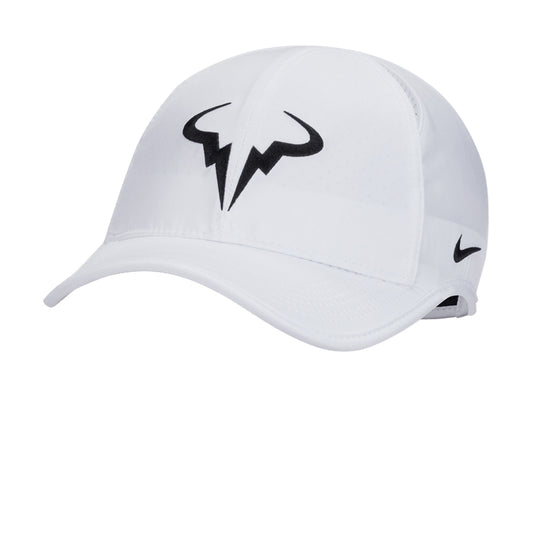 Nike Rafa Dri-Fit Club Unstructured Hat - Unisex (White)