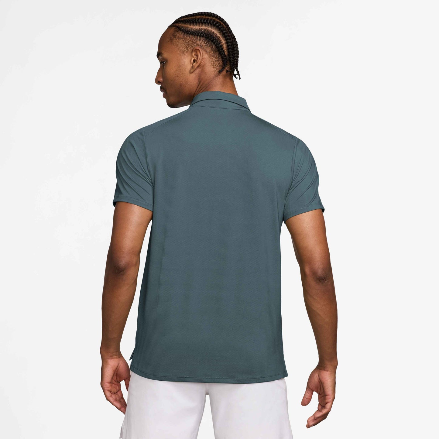 Nike Court Dri-Fit Adavantage Polo Men’s (Dark Grey/Green)