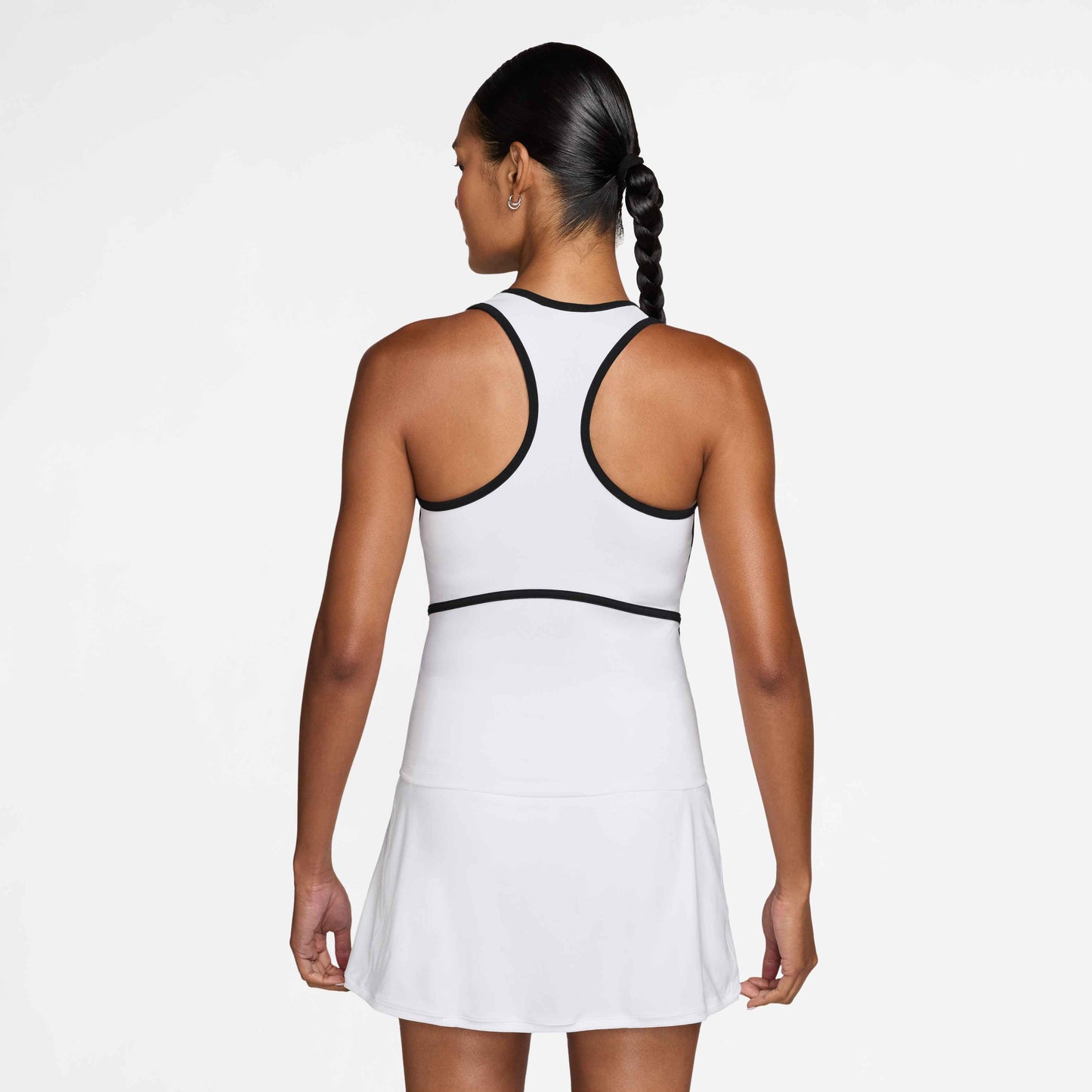 Nike Court Dri-Fit Advantage Tank (White/Black)