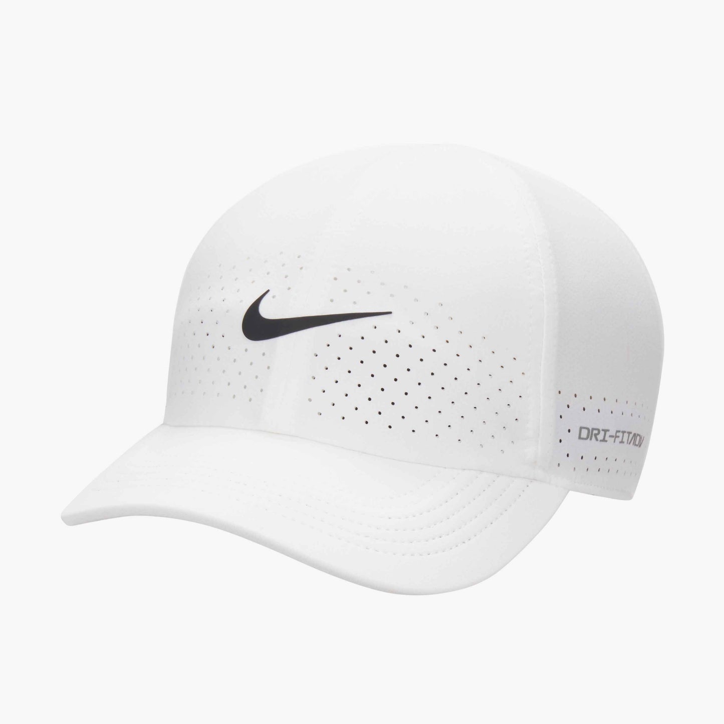 Nike Dri-Fit Advantage Club Cap - Unisex (White)