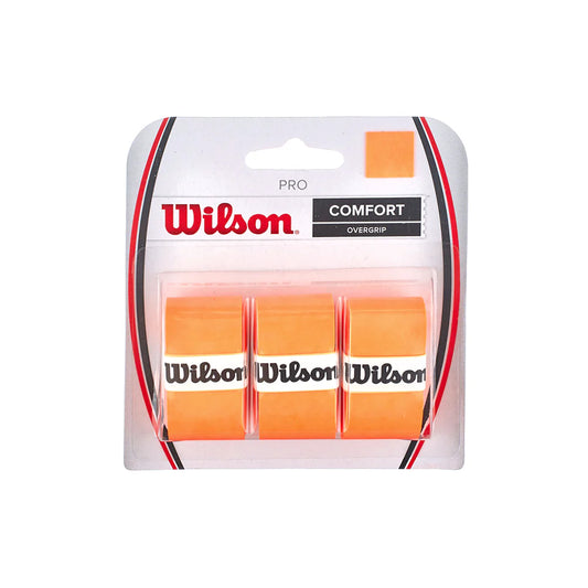 Wilson Pro Overgrip - 3 Pack - Burn Orange